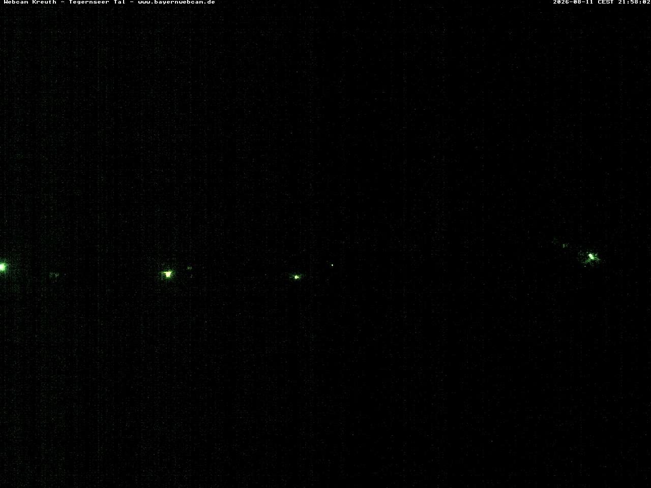 Archiv Foto Webcam Kreuth: Kirche und Freibad