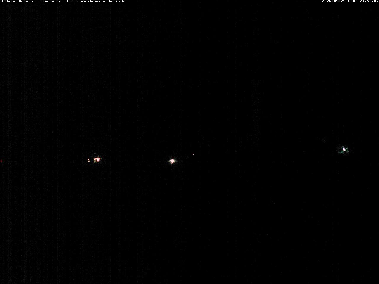 Archiv Foto Webcam Kreuth: Kirche und Freibad