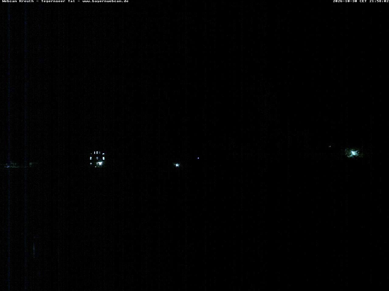 Archiv Foto Webcam Kreuth: Kirche und Freibad