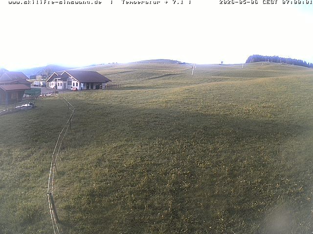 Archived image Webcam Skilifte Sinswang - view of the ski run