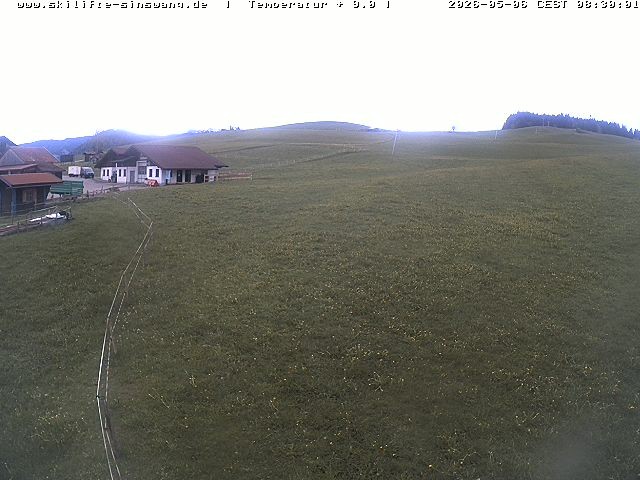 Archived image Webcam Skilifte Sinswang - view of the ski run