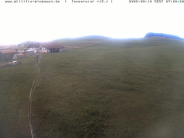 Archived image Webcam Skilifte Sinswang - view of the ski run