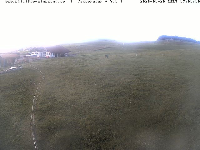 Archived image Webcam Skilifte Sinswang - view of the ski run