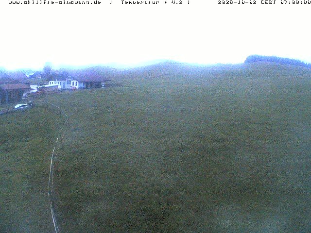 Archived image Webcam Skilifte Sinswang - view of the ski run