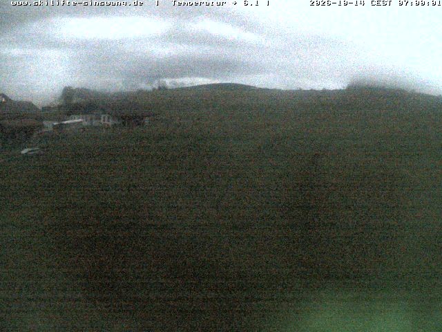 Archiv Foto Webcam Skilifte Sinswang - Blick auf die Skipiste