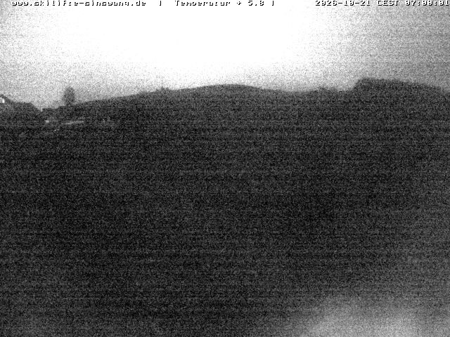 Archiv Foto Webcam Skilifte Sinswang - Blick auf die Skipiste