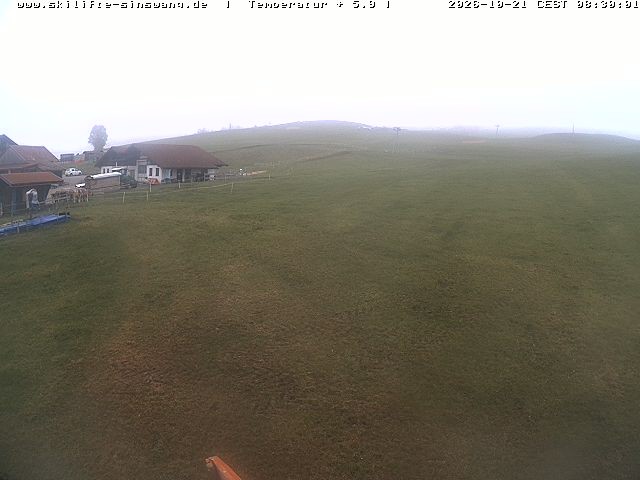 Archiv Foto Webcam Skilifte Sinswang - Blick auf die Skipiste