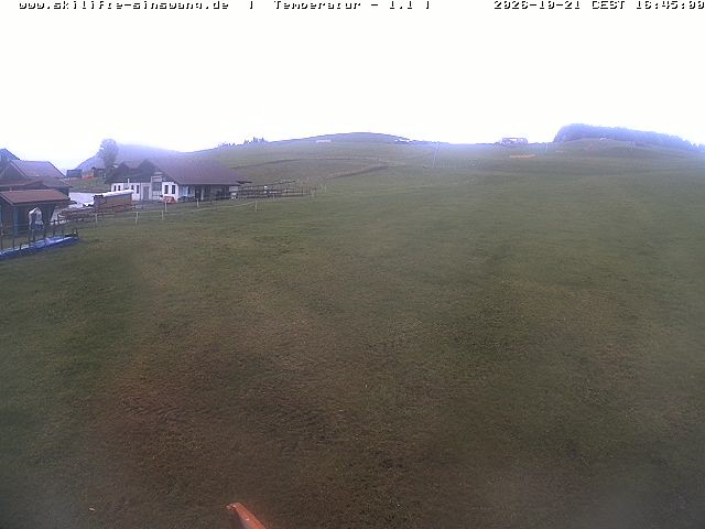 Archiv Foto Webcam Skilifte Sinswang - Blick auf die Skipiste
