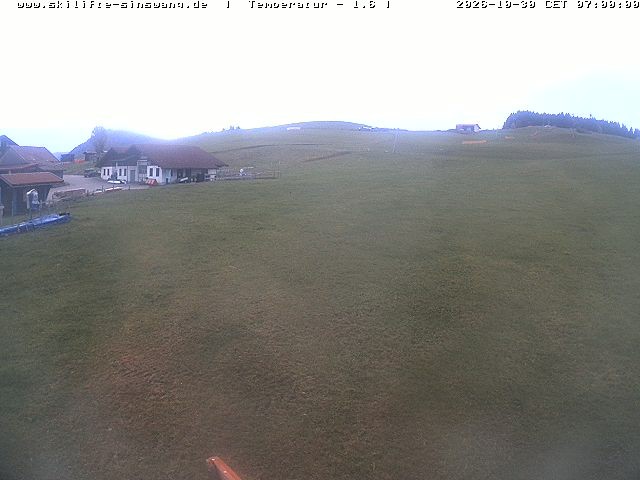 Archiv Foto Webcam Skilifte Sinswang - Blick auf die Skipiste