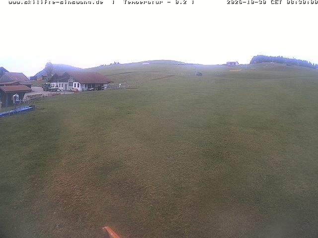 Archiv Foto Webcam Skilifte Sinswang - Blick auf die Skipiste