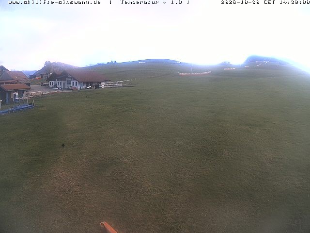 Archiv Foto Webcam Skilifte Sinswang - Blick auf die Skipiste