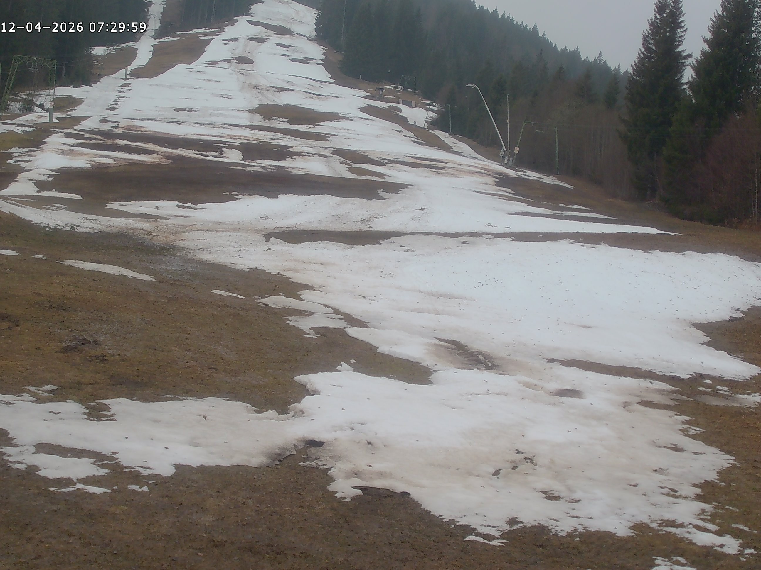 Archiv Foto Webcam Spieserlifte Unterjoch Blick auf die Piste