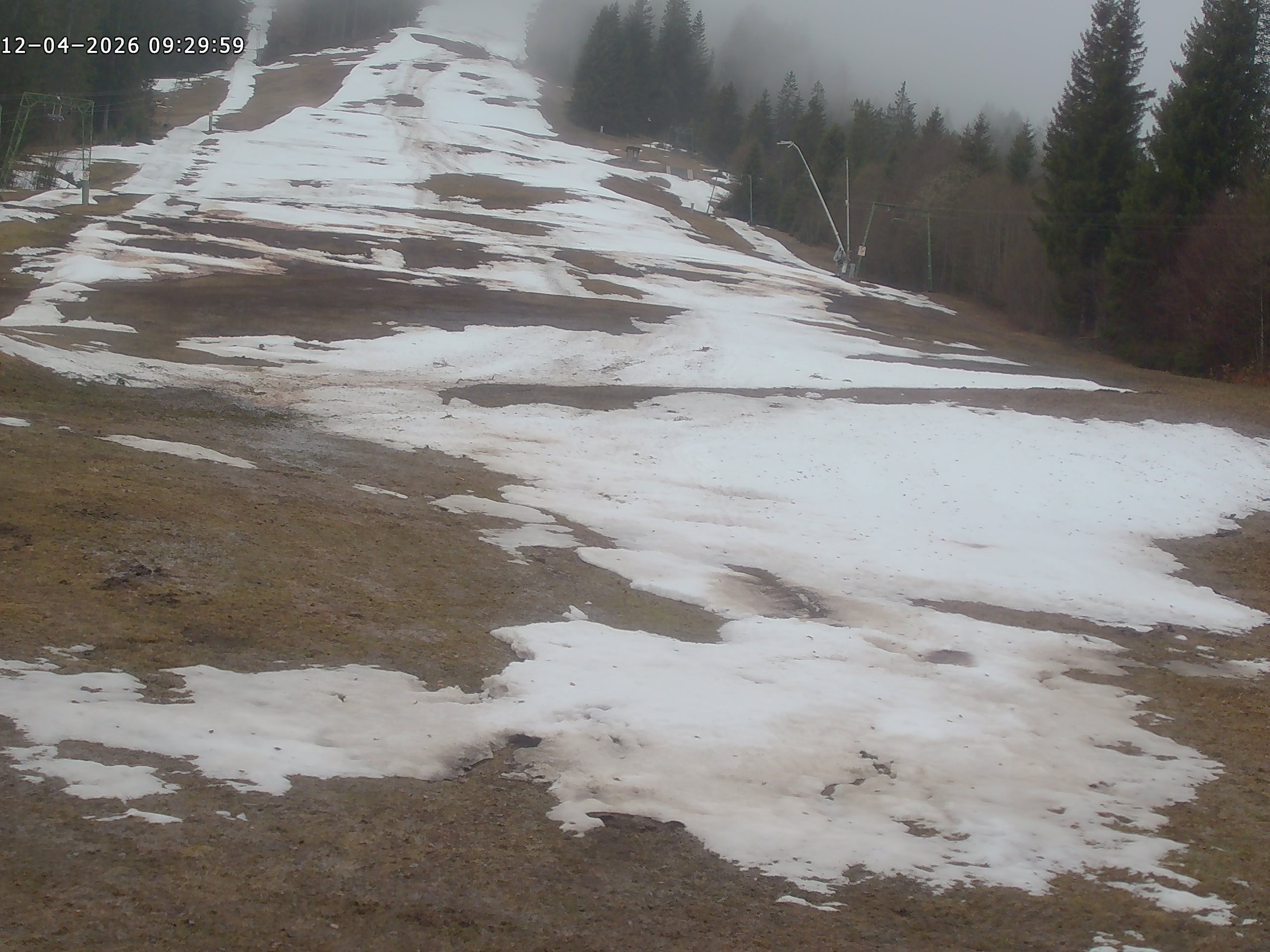 Archiv Foto Webcam Spieserlifte Unterjoch Blick auf die Piste