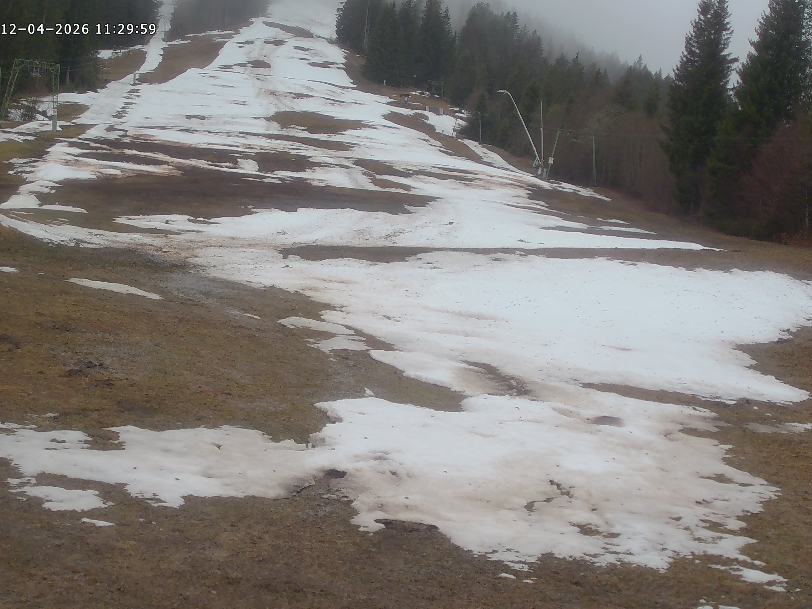 Archiv Foto Webcam Spieserlifte Unterjoch Blick auf die Piste