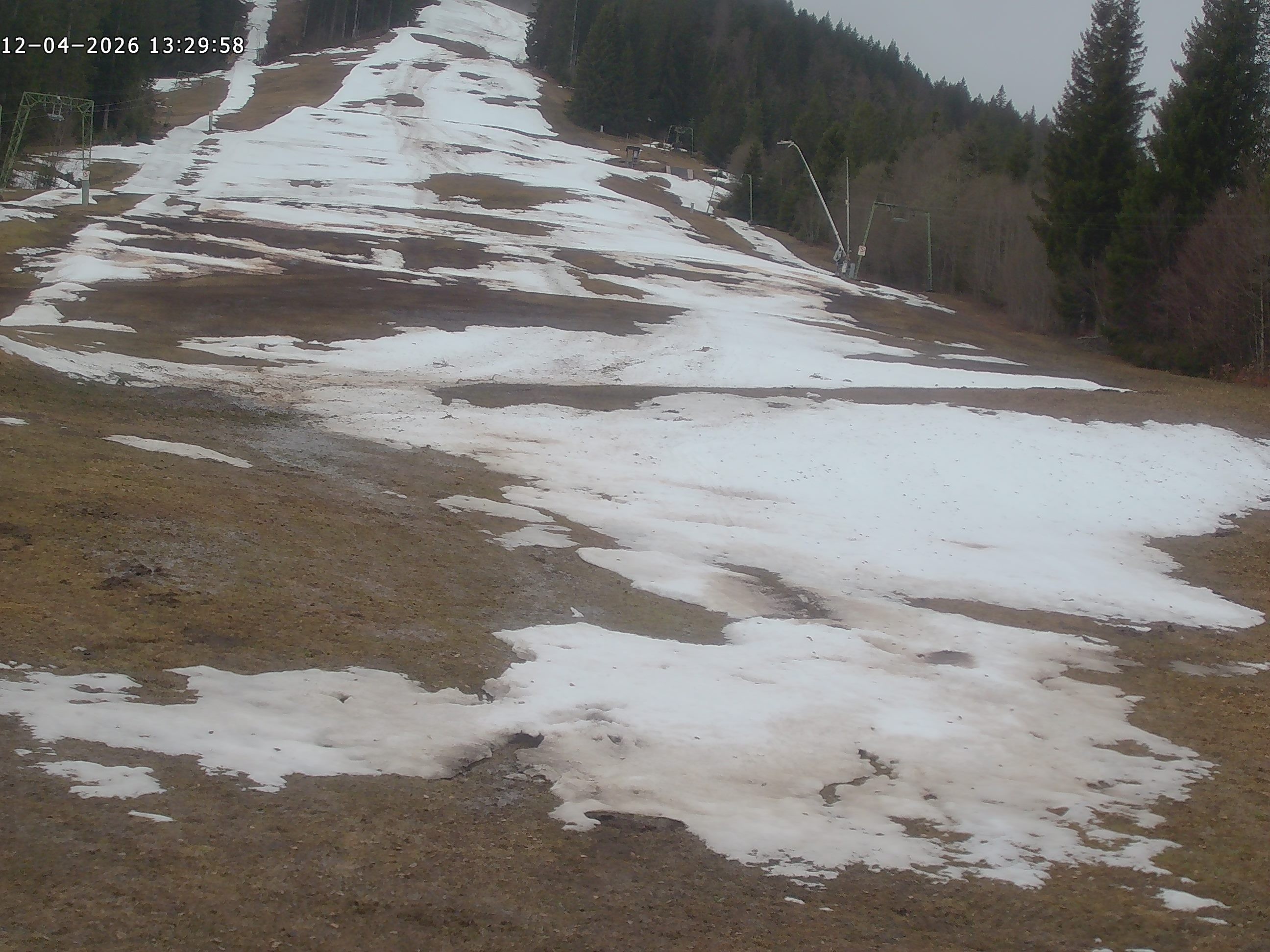 Archiv Foto Webcam Spieserlifte Unterjoch Blick auf die Piste