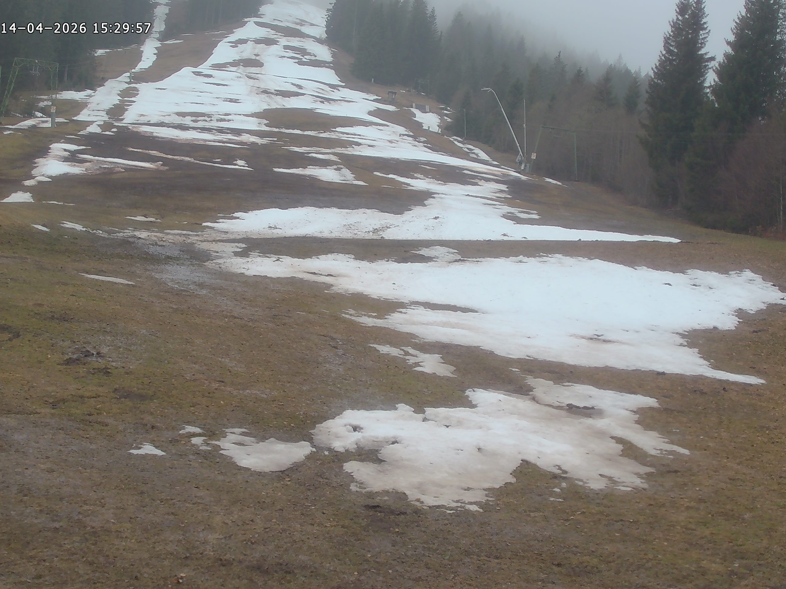 Archiv Foto Webcam Spieserlifte Unterjoch Blick auf die Piste