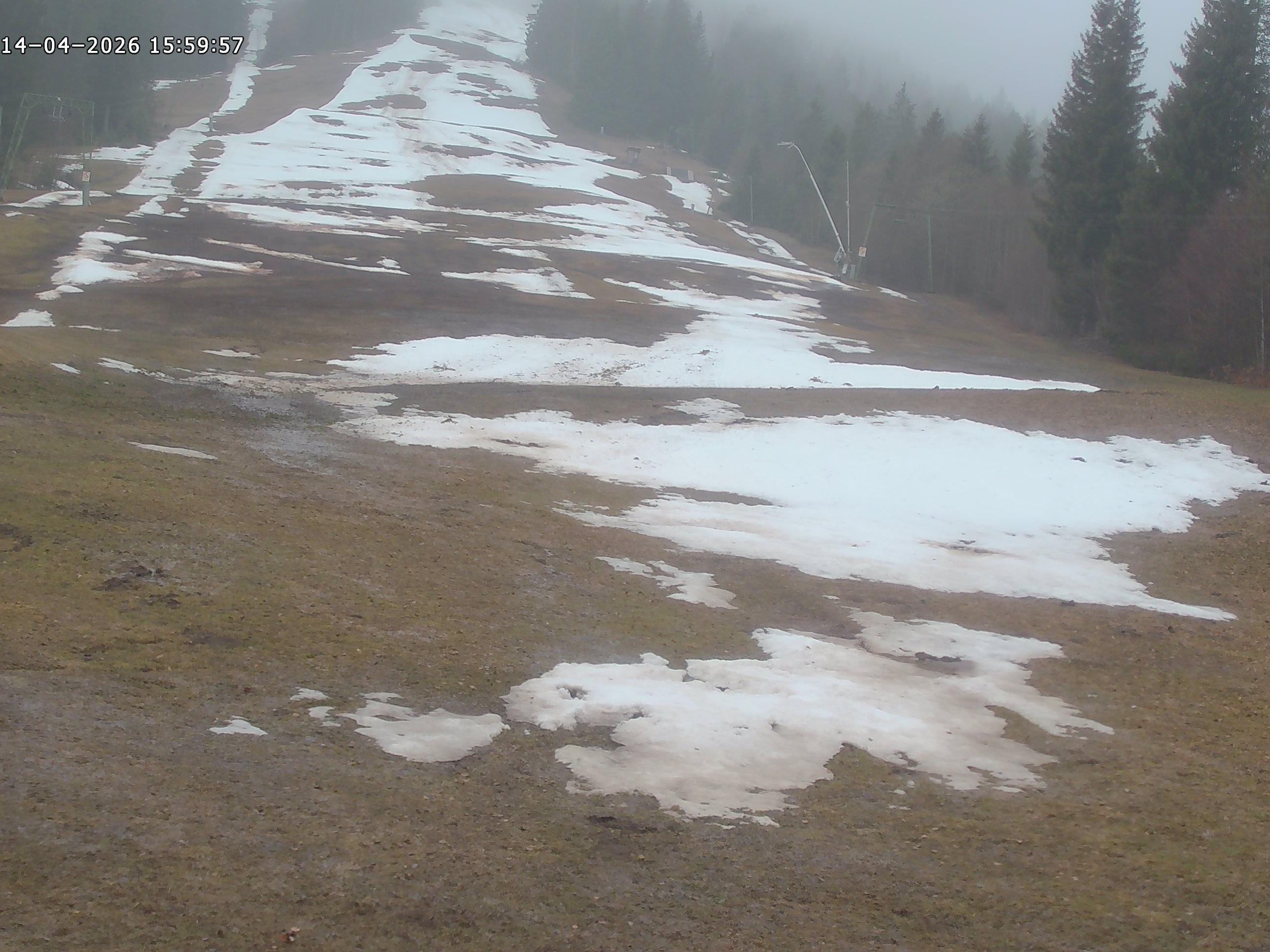Archiv Foto Webcam Spieserlifte Unterjoch Blick auf die Piste