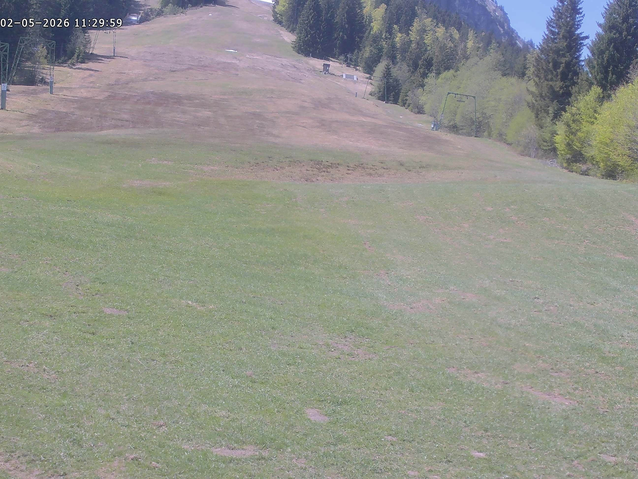 Archiv Foto Webcam Spieserlifte Unterjoch Blick auf die Piste