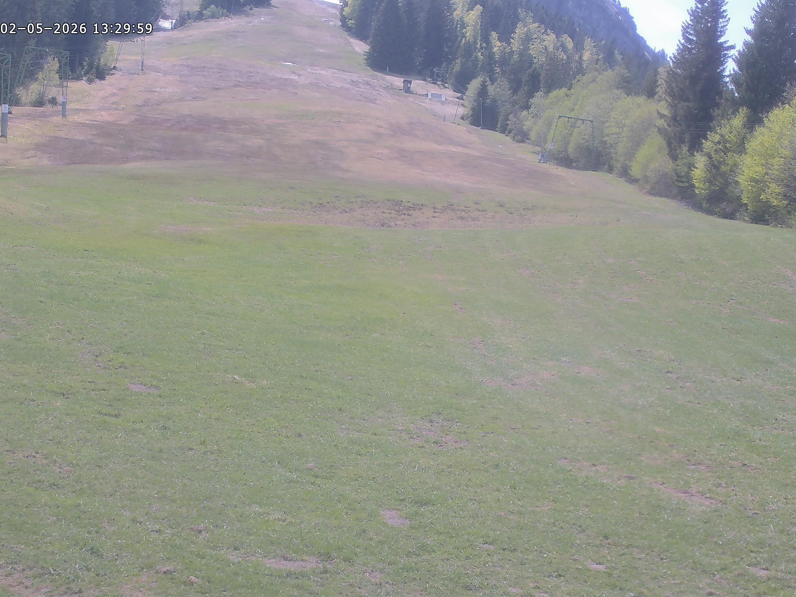 Archiv Foto Webcam Spieserlifte Unterjoch Blick auf die Piste