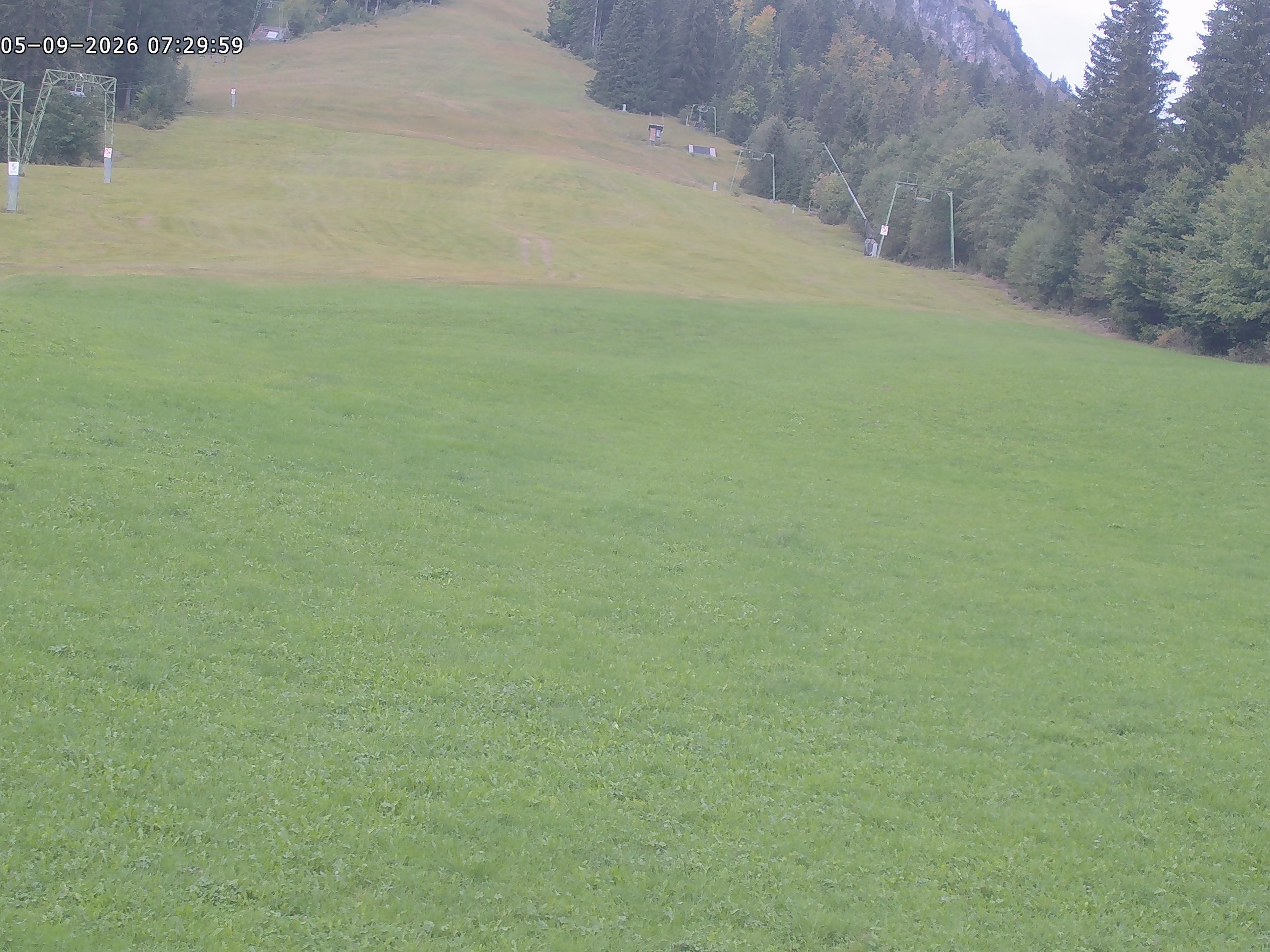 Archiv Foto Webcam Spieserlifte Unterjoch Blick auf die Piste