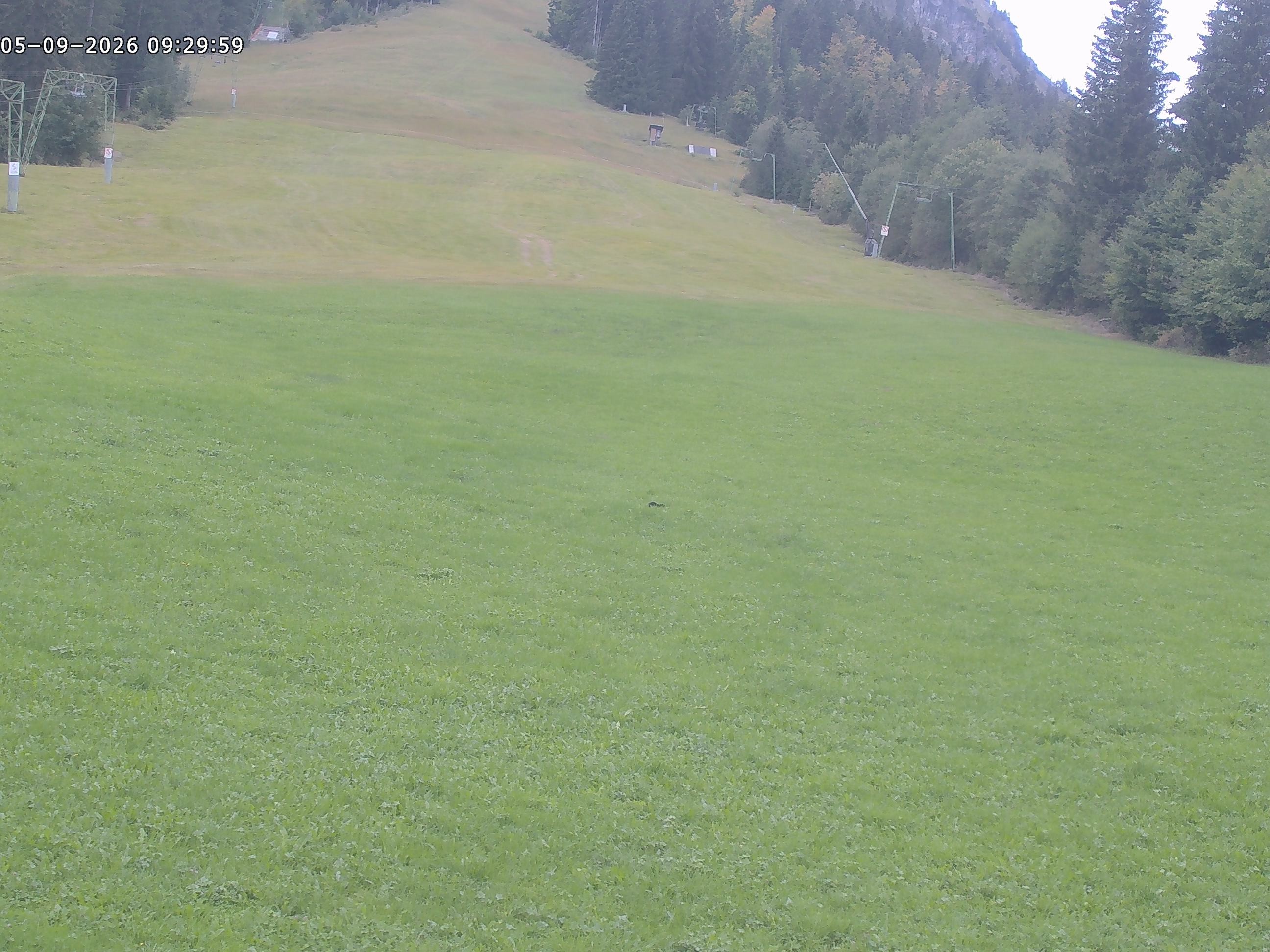Archiv Foto Webcam Spieserlifte Unterjoch Blick auf die Piste