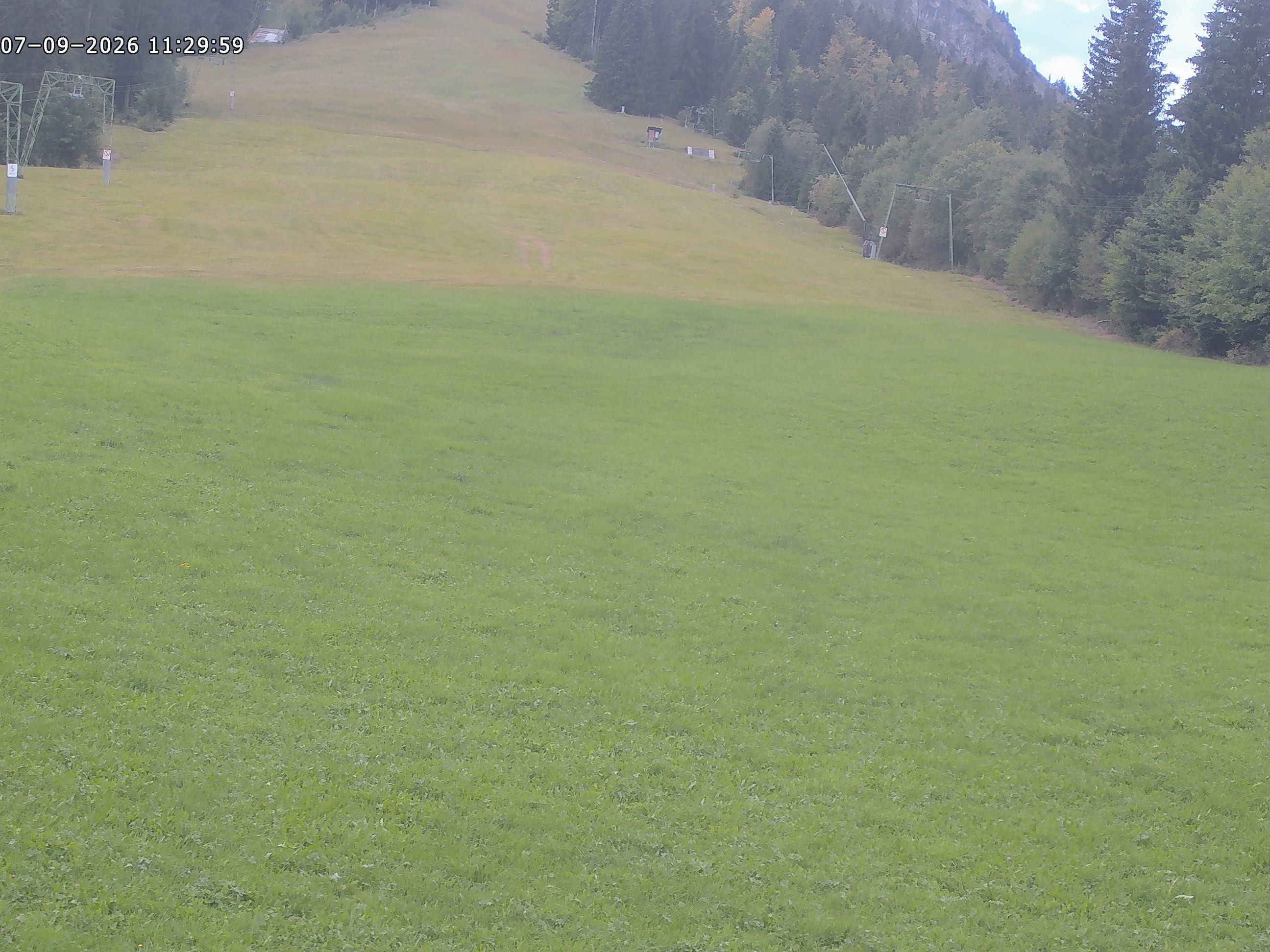Archiv Foto Webcam Spieserlifte Unterjoch Blick auf die Piste