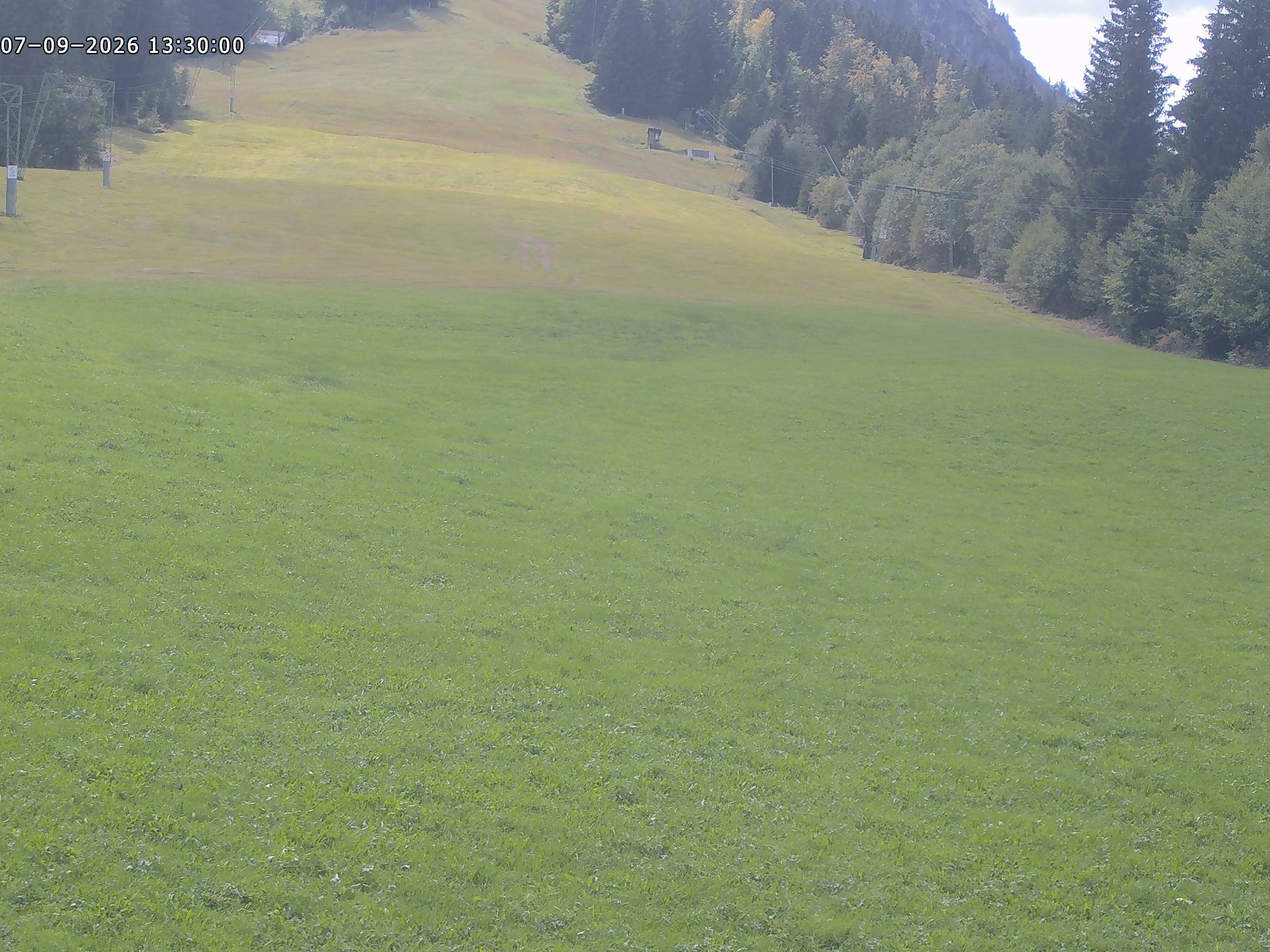Archiv Foto Webcam Spieserlifte Unterjoch Blick auf die Piste