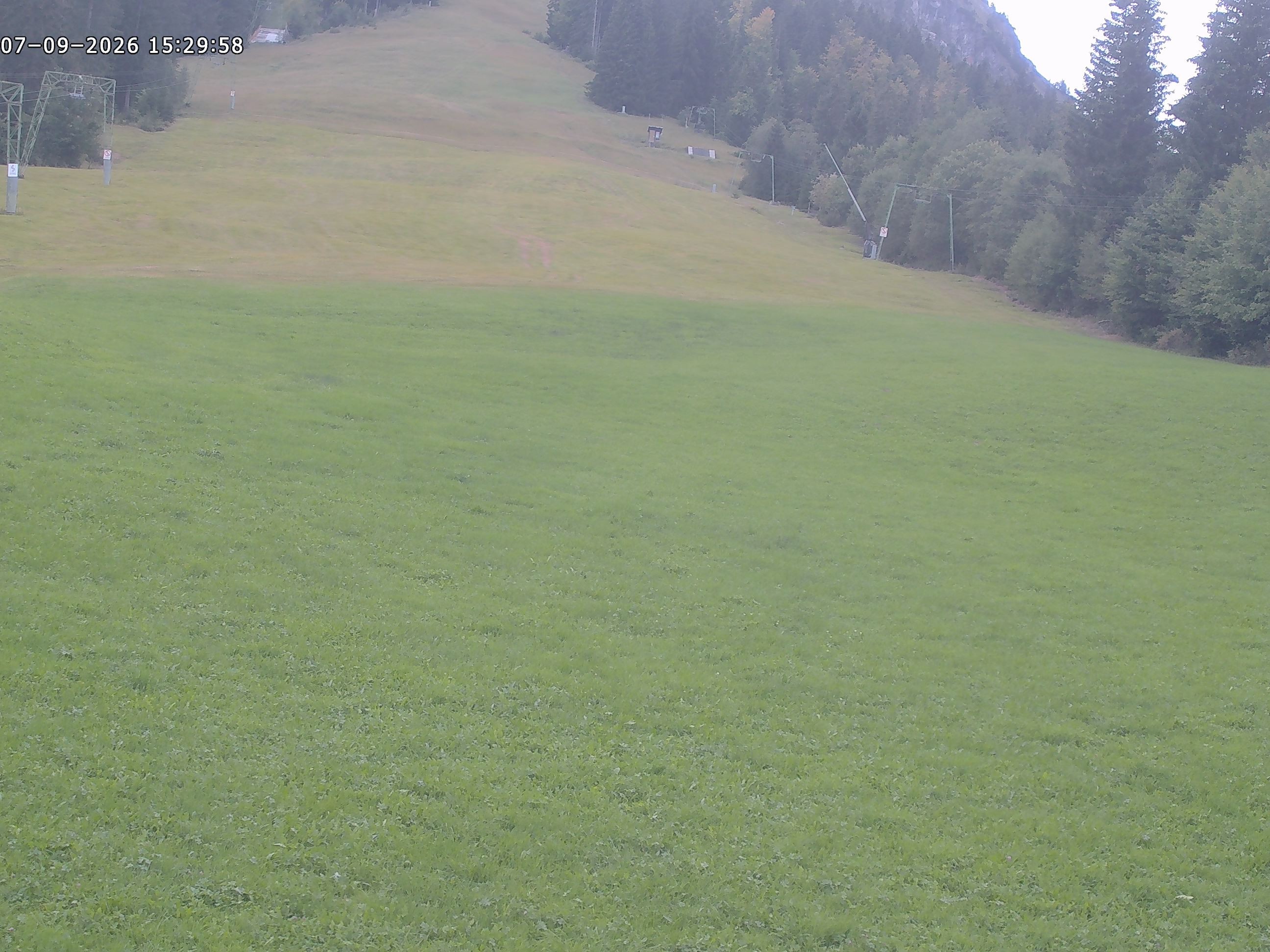 Archiv Foto Webcam Spieserlifte Unterjoch Blick auf die Piste
