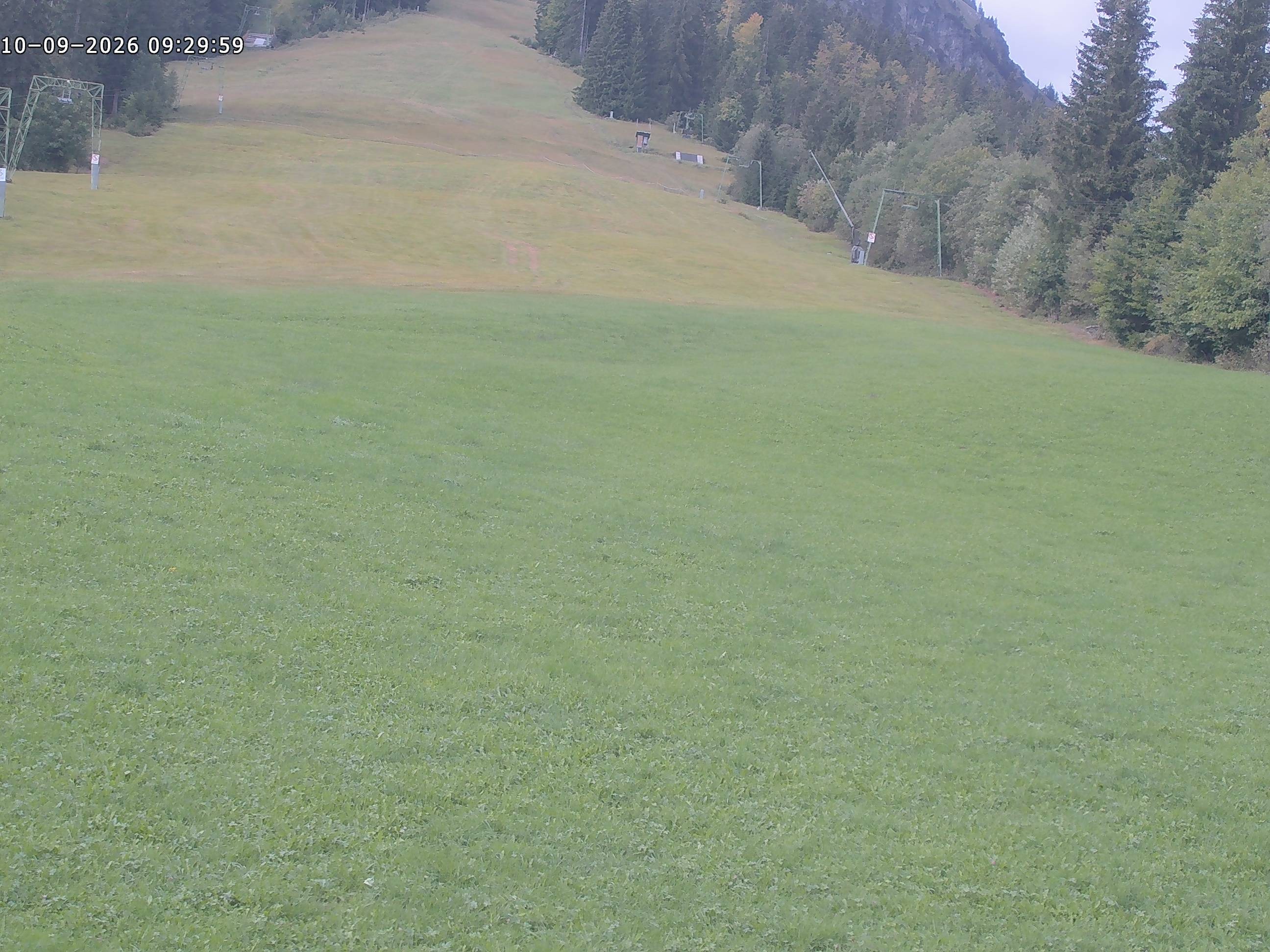 Archiv Foto Webcam Spieserlifte Unterjoch Blick auf die Piste