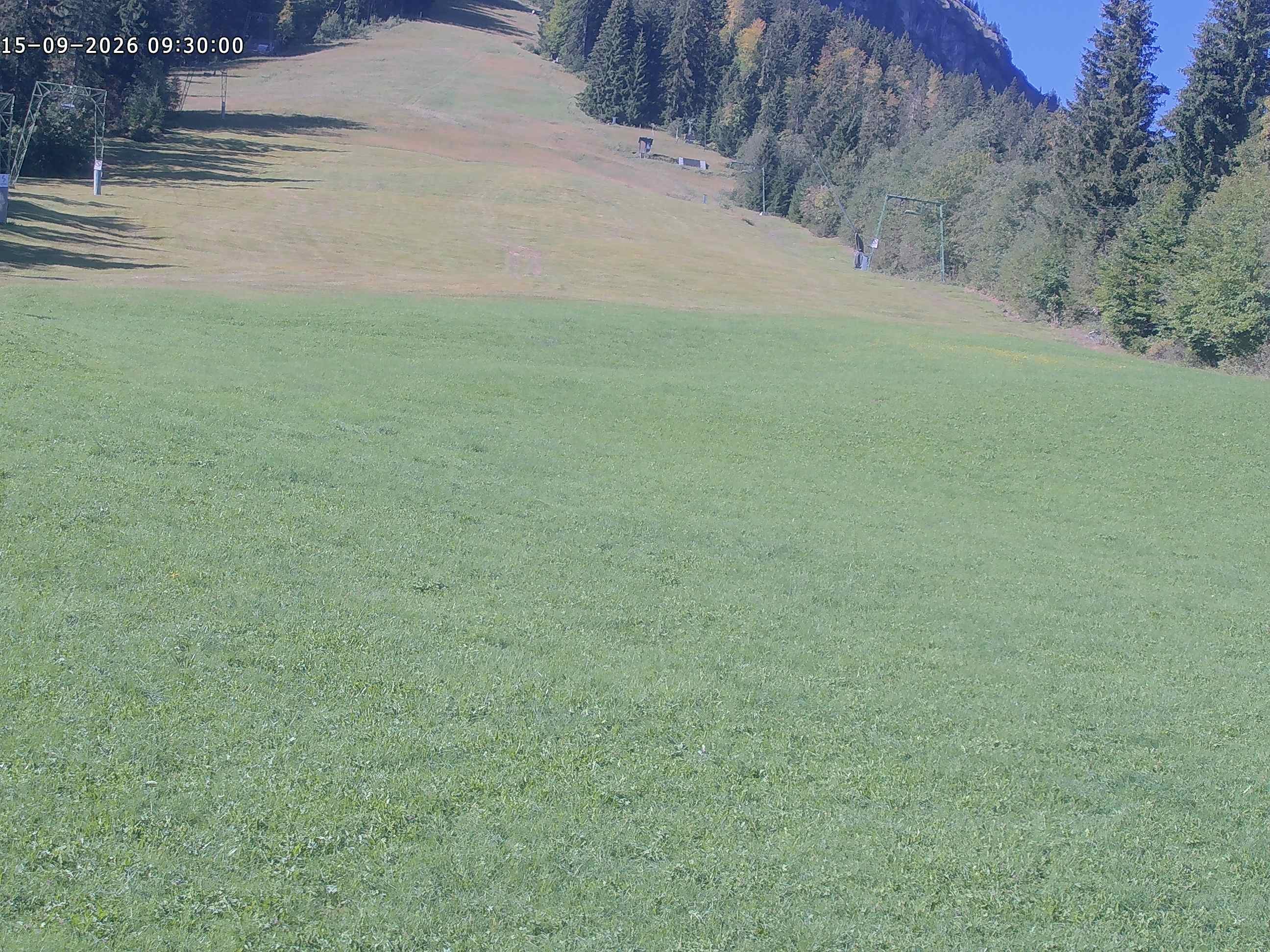 Archiv Foto Webcam Spieserlifte Unterjoch Blick auf die Piste