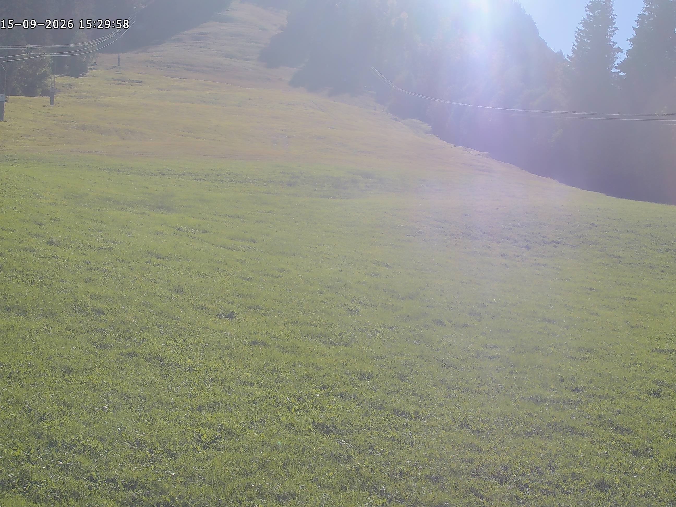 Archiv Foto Webcam Spieserlifte Unterjoch Blick auf die Piste