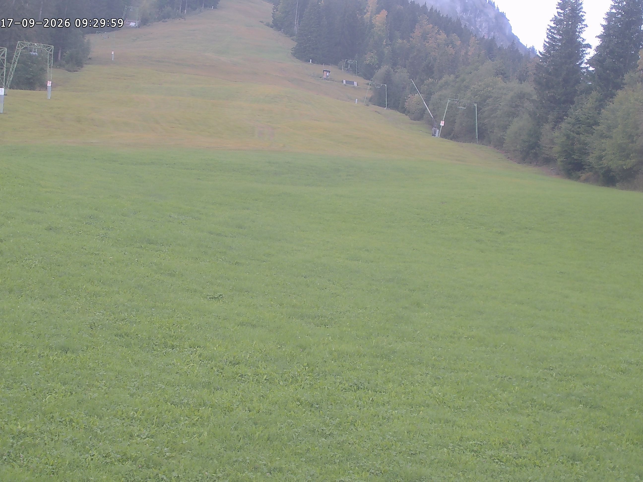 Archiv Foto Webcam Spieserlifte Unterjoch Blick auf die Piste