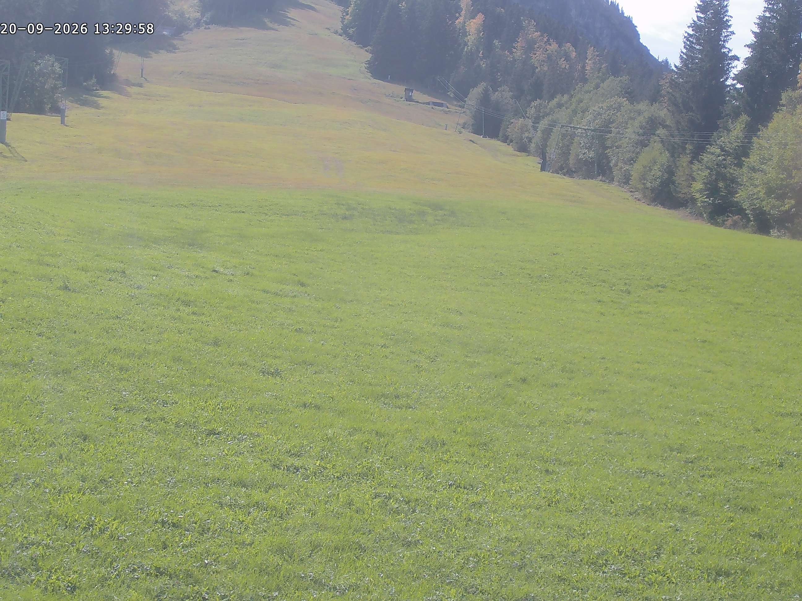 Archiv Foto Webcam Spieserlifte Unterjoch Blick auf die Piste