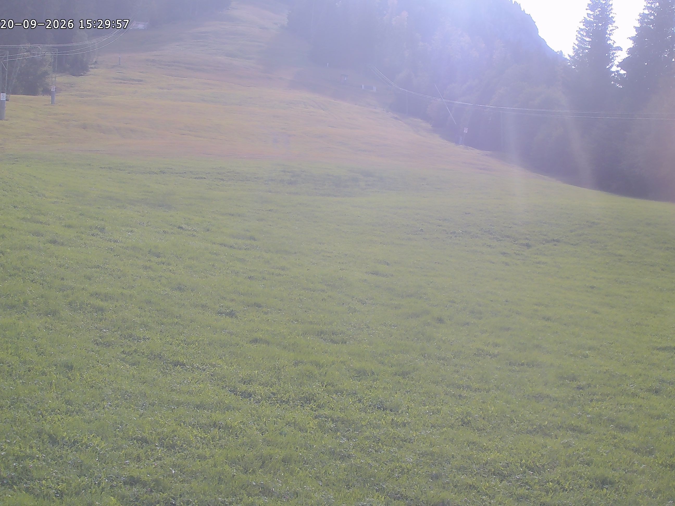 Archiv Foto Webcam Spieserlifte Unterjoch Blick auf die Piste