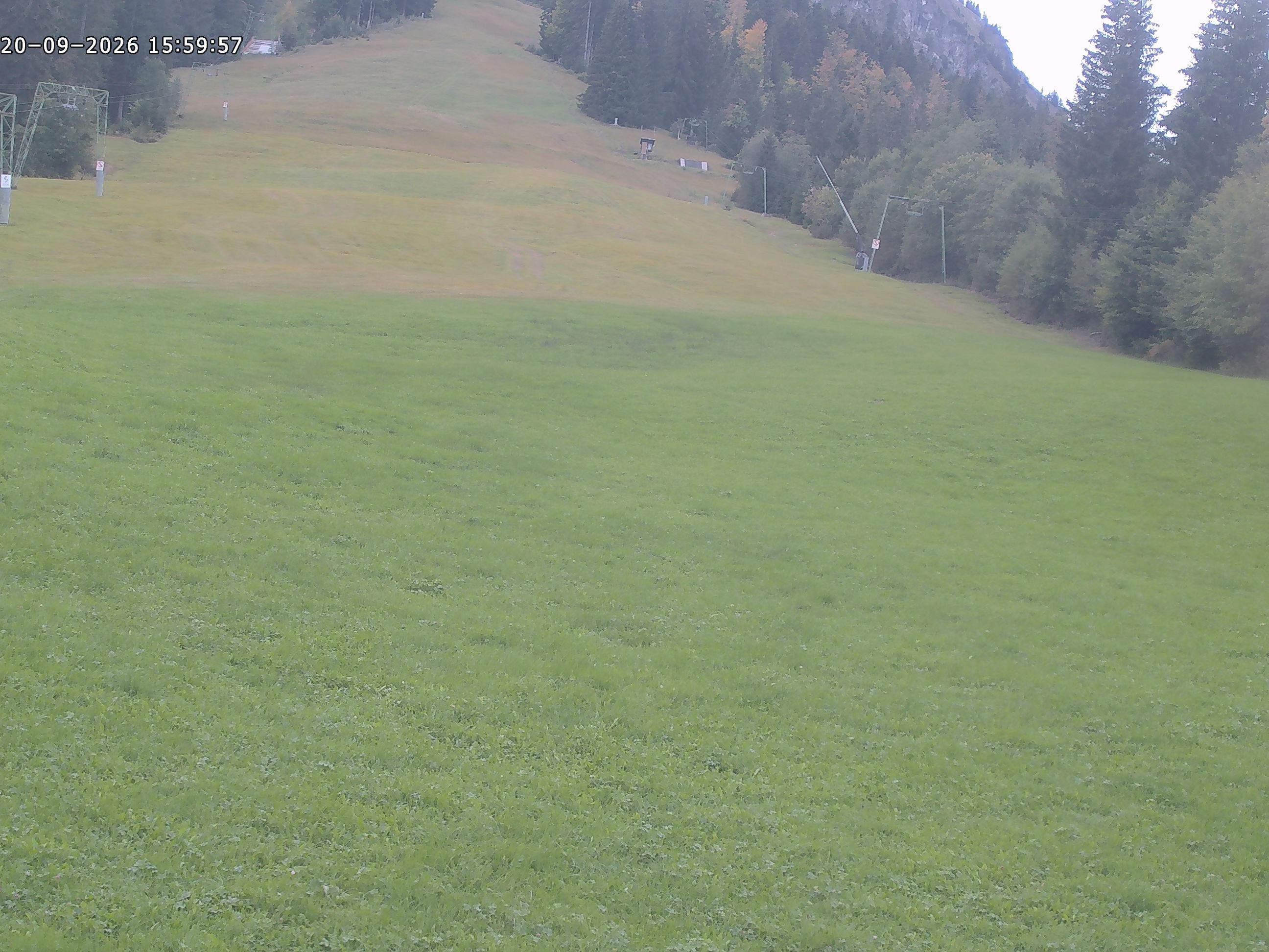 Archiv Foto Webcam Spieserlifte Unterjoch Blick auf die Piste