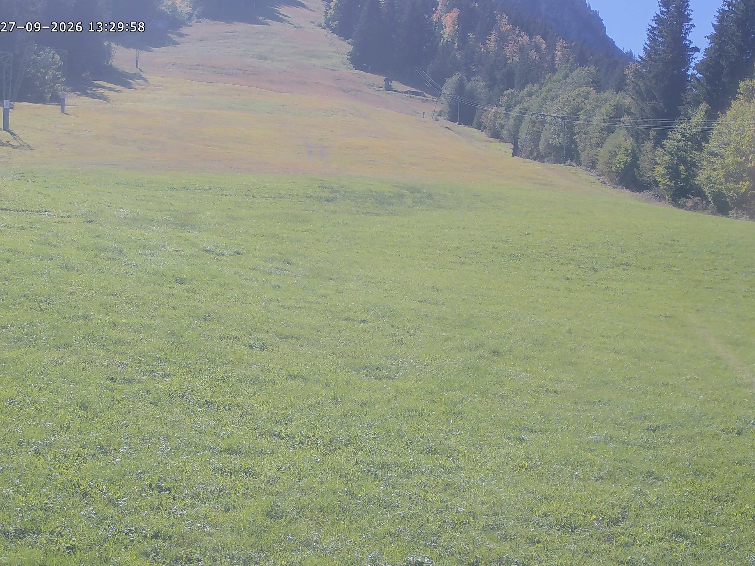 Archiv Foto Webcam Spieserlifte Unterjoch Blick auf die Piste