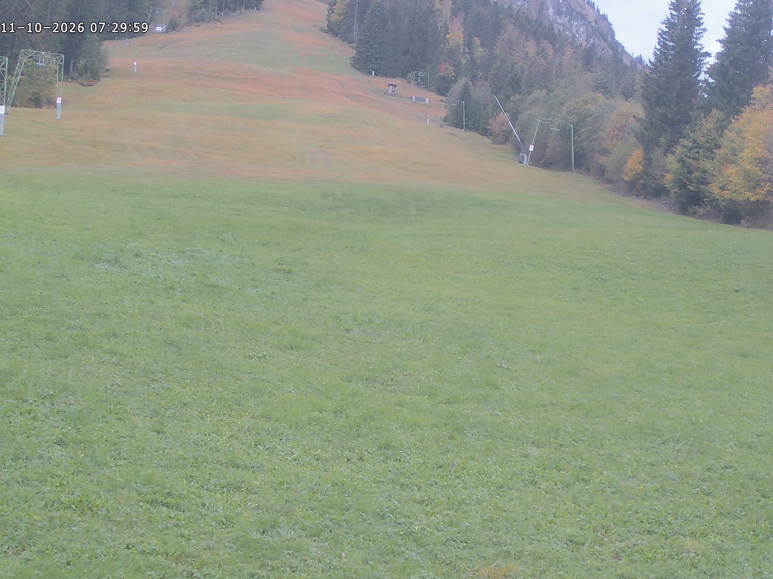 Archiv Foto Webcam Spieserlifte Unterjoch Blick auf die Piste