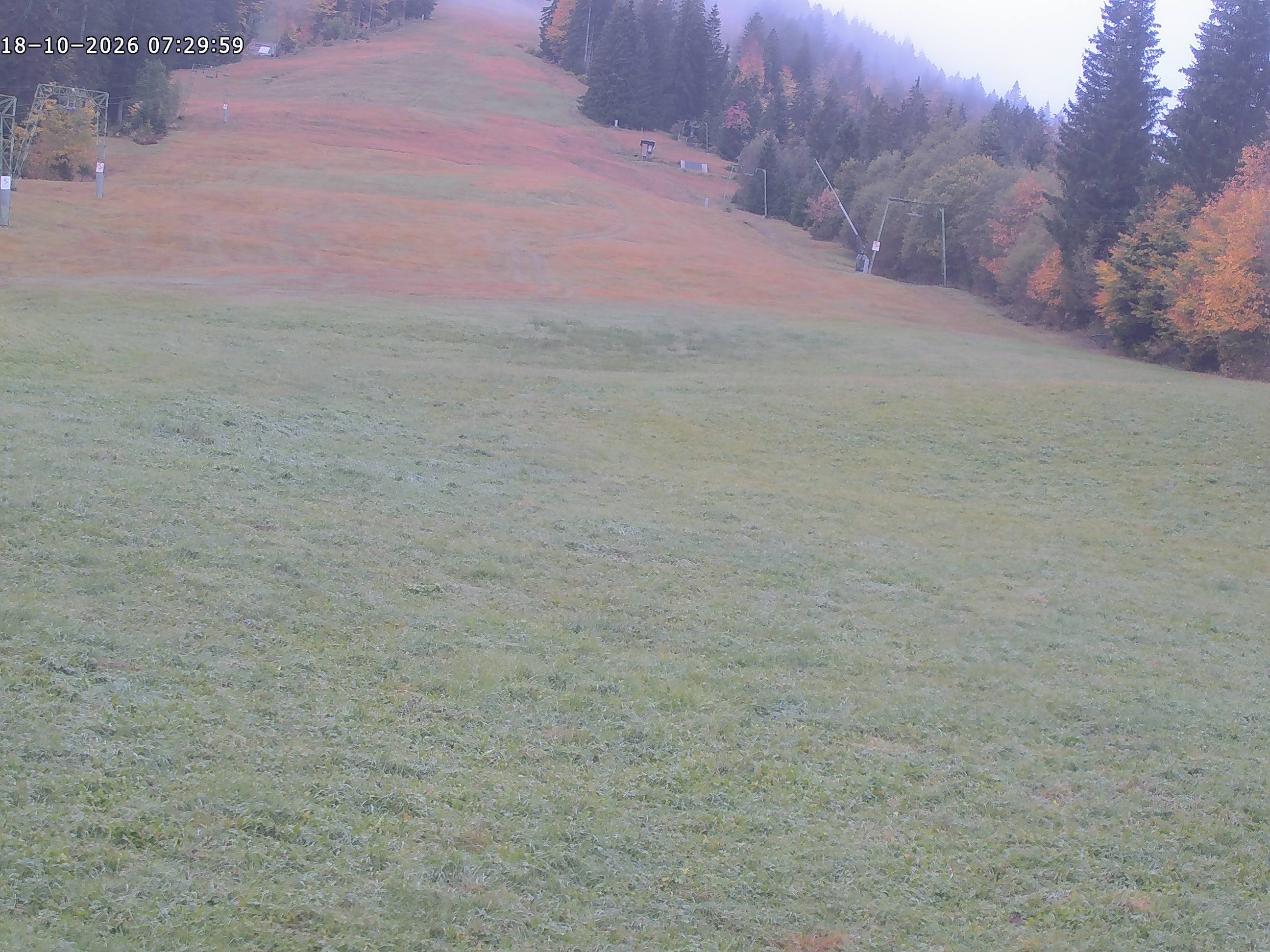 Archiv Foto Webcam Spieserlifte Unterjoch Blick auf die Piste