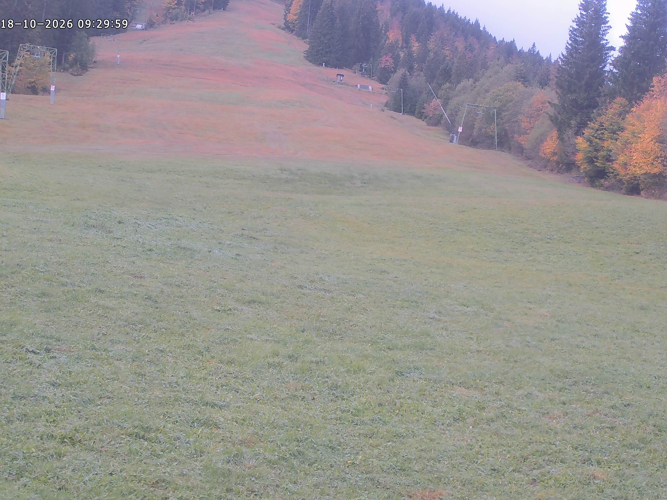 Archiv Foto Webcam Spieserlifte Unterjoch Blick auf die Piste