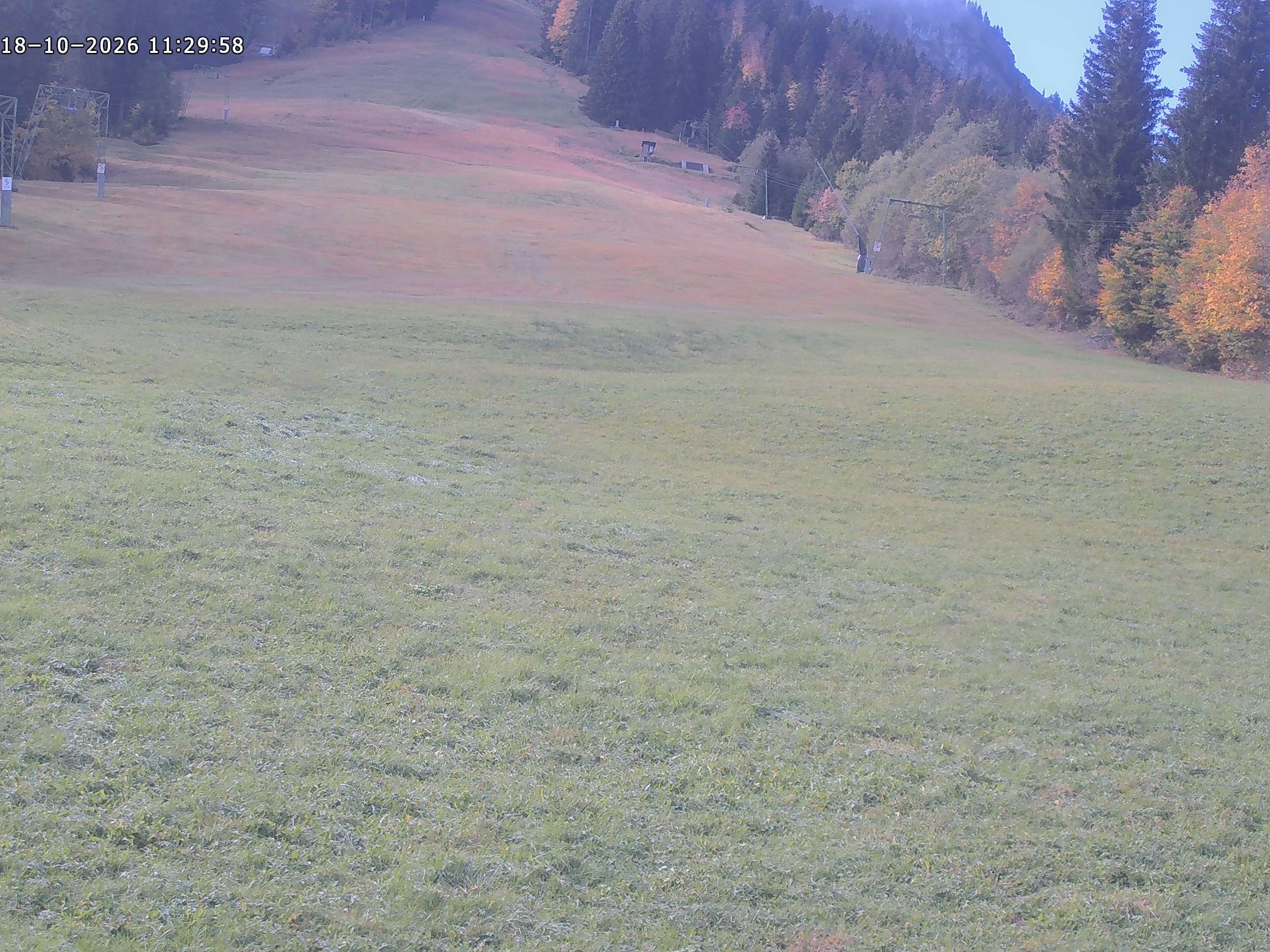 Archiv Foto Webcam Spieserlifte Unterjoch Blick auf die Piste