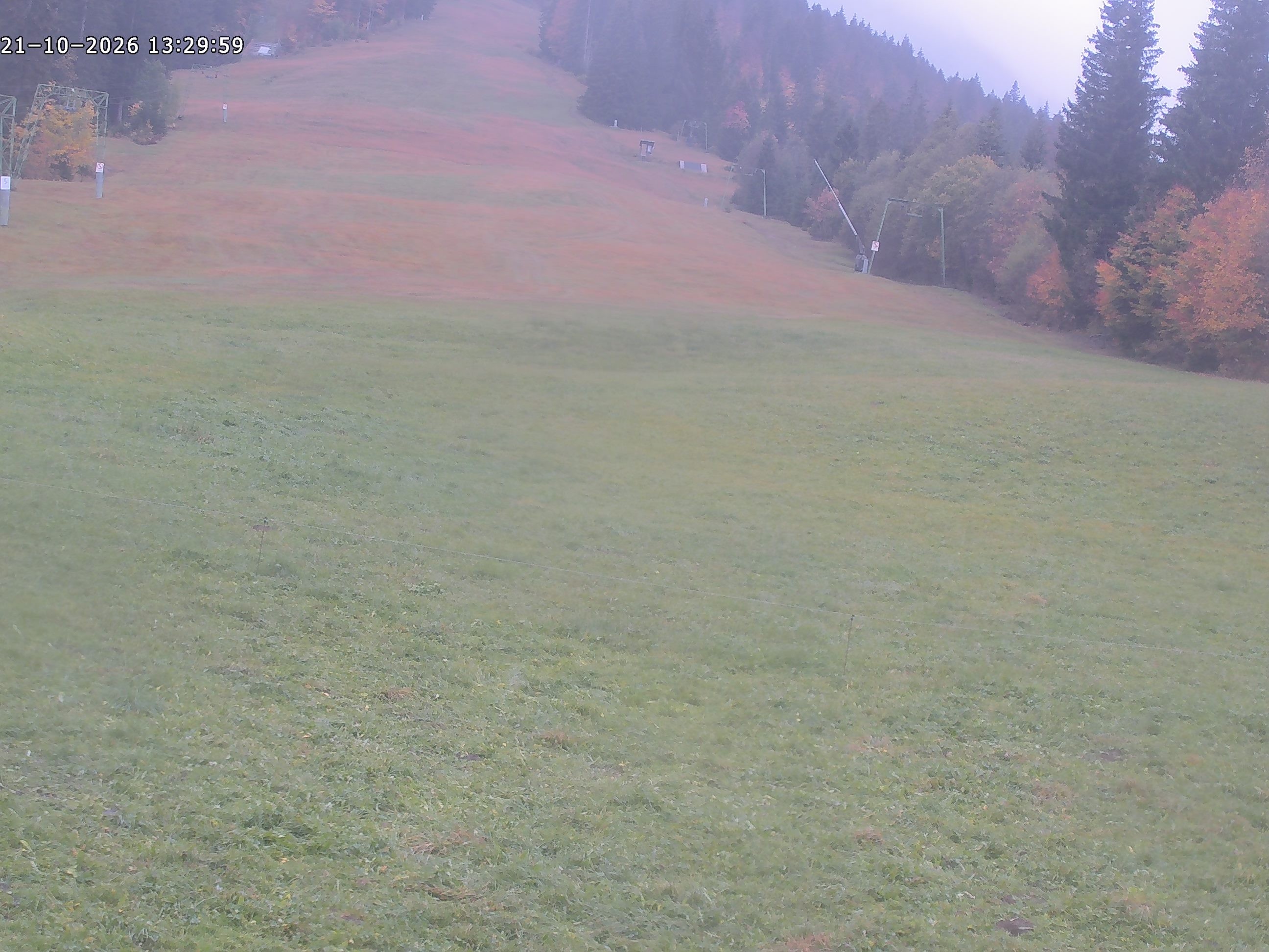 Archiv Foto Webcam Spieserlifte Unterjoch Blick auf die Piste