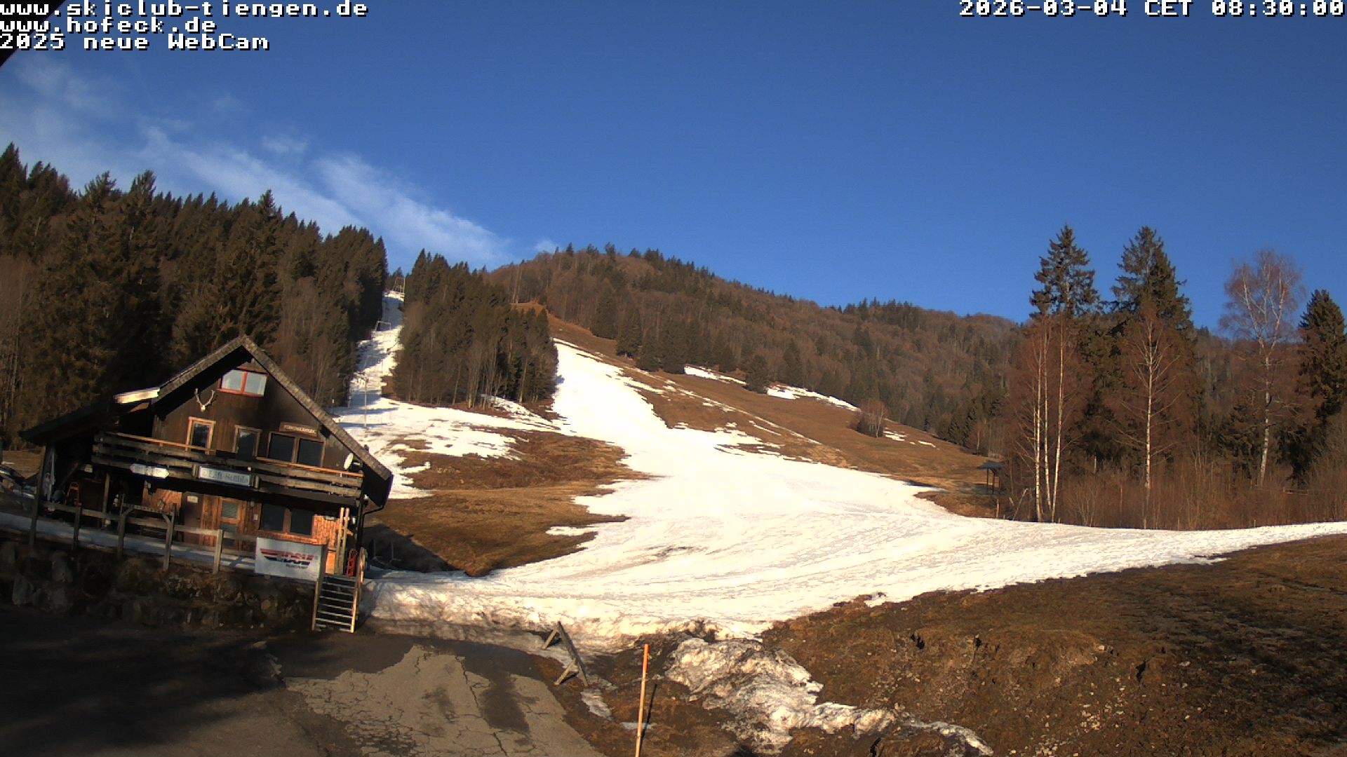Archiv Foto Webcam Skilifte Hofeck