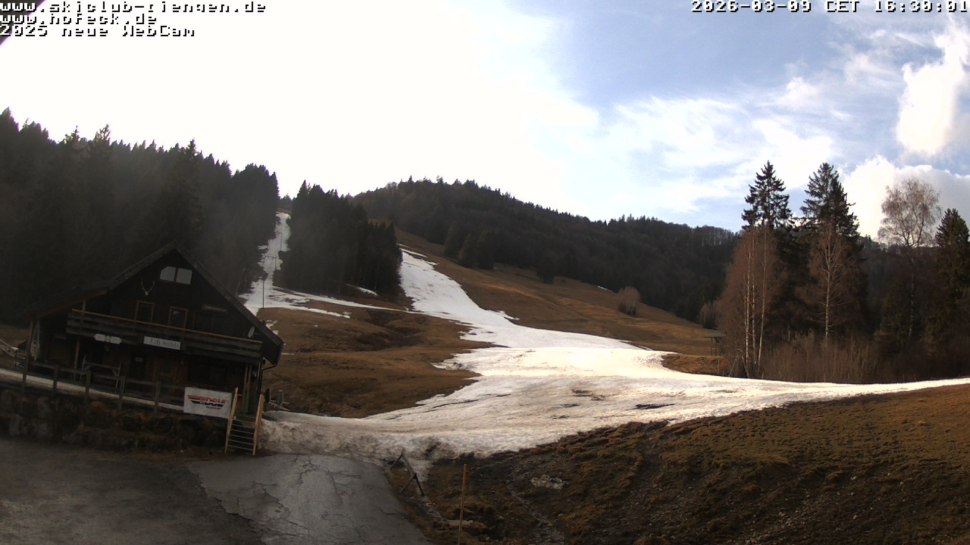 Archiv Foto Webcam Skilifte Hofeck