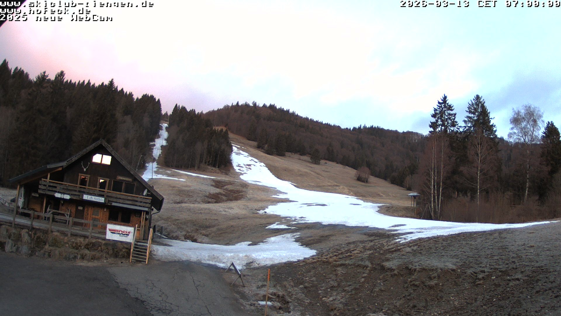 Archiv Foto Webcam Skilifte Hofeck