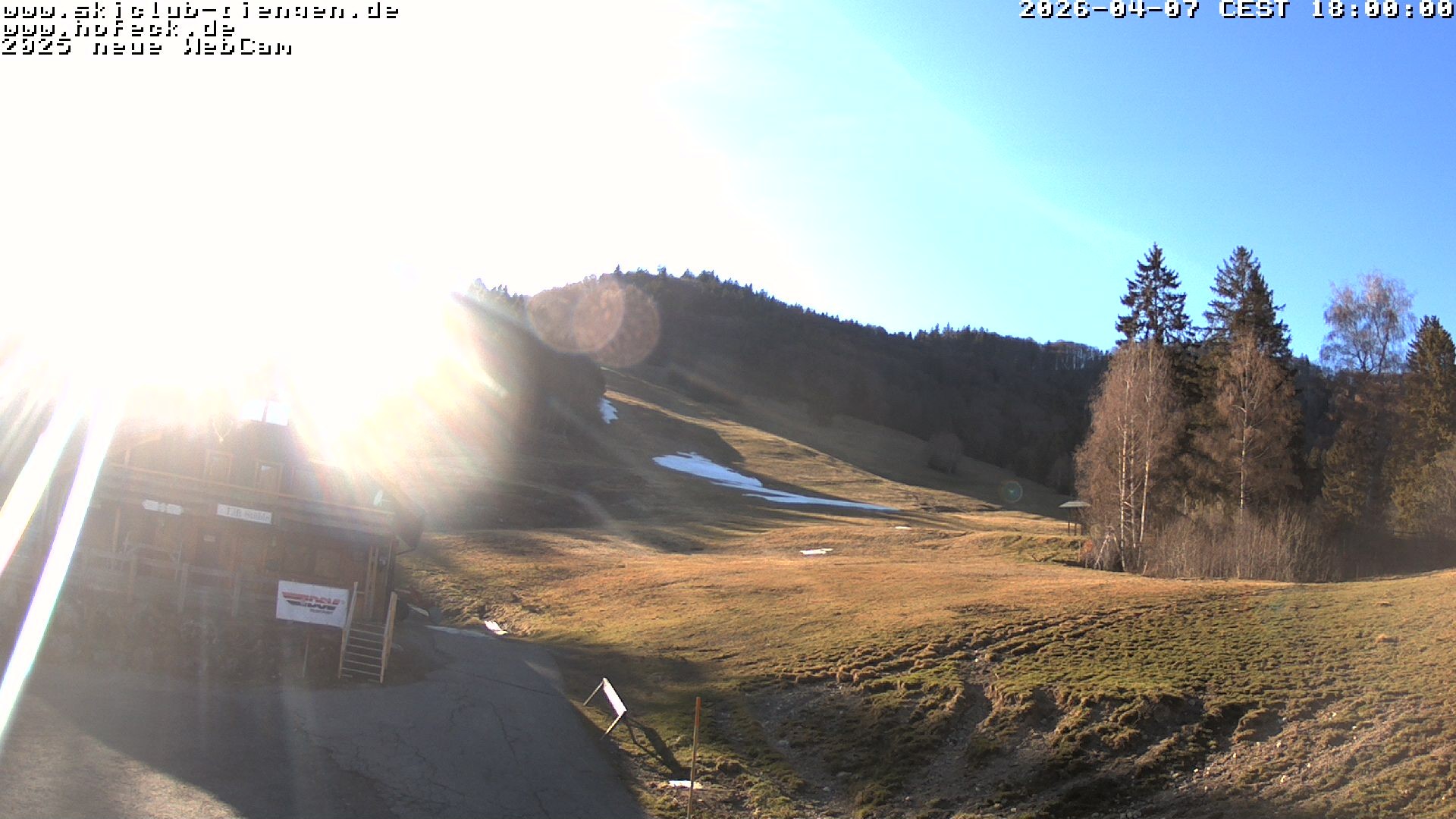 Archiv Foto Webcam Skilifte Hofeck