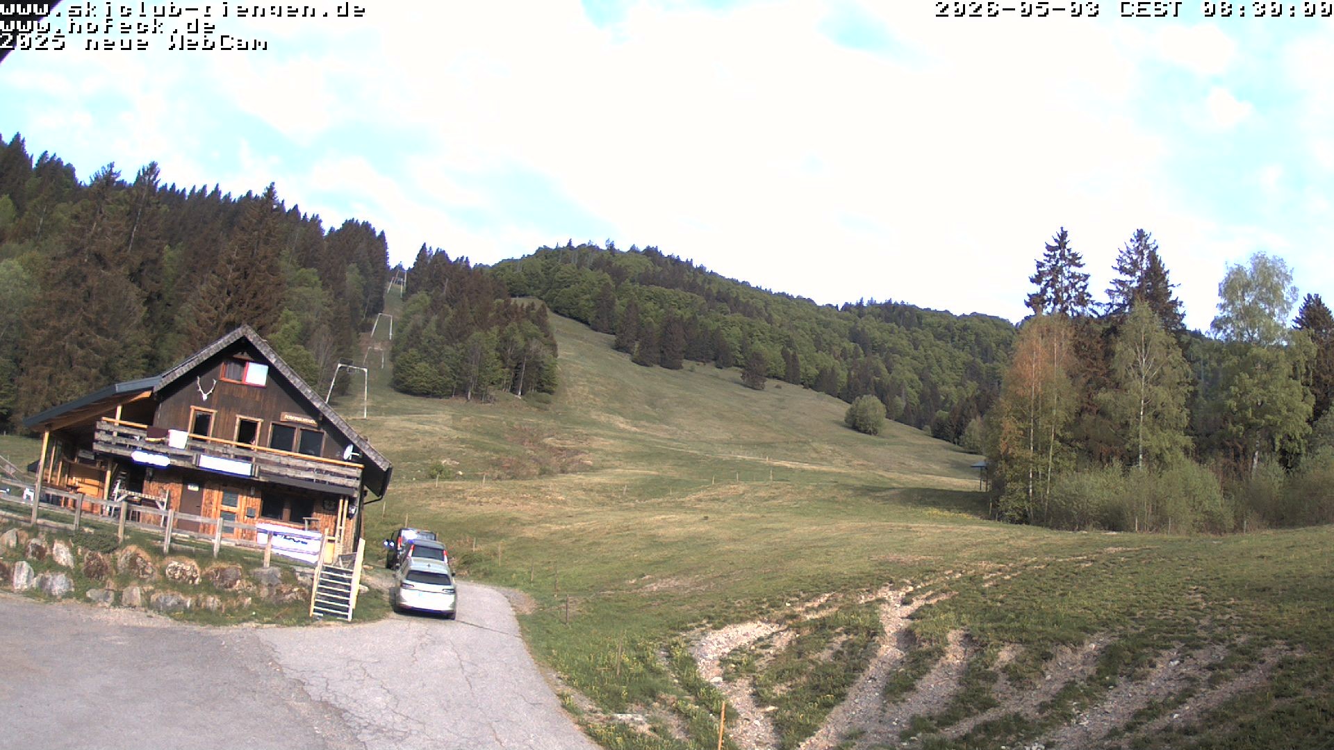 Archived image Webcam Skilifte Hofeck