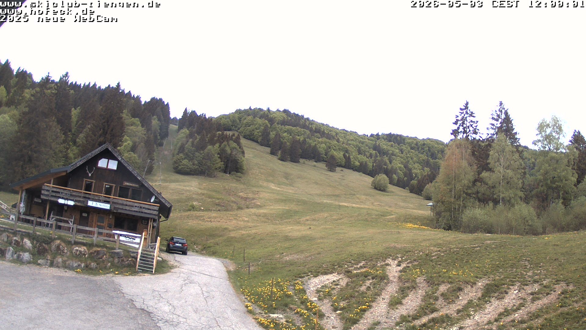 Archived image Webcam Skilifte Hofeck