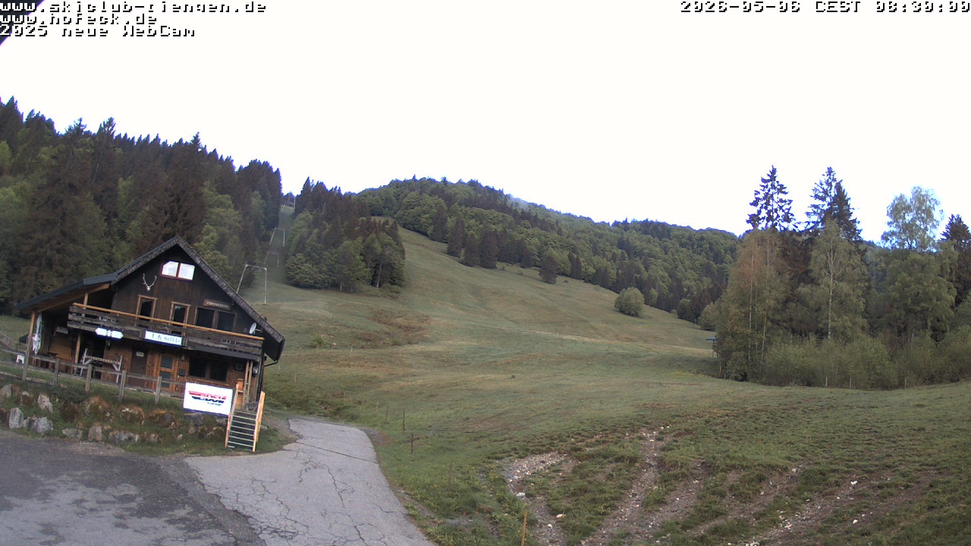 Archived image Webcam Skilifte Hofeck