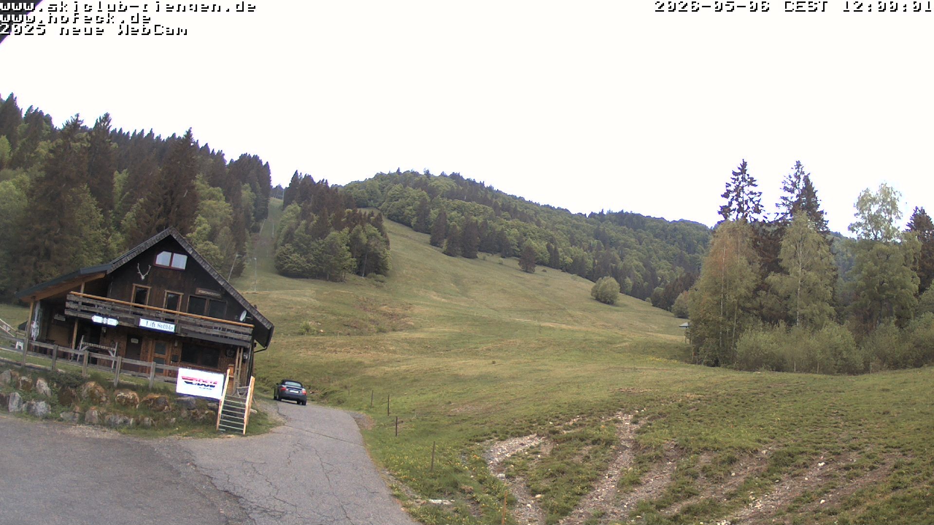 Archived image Webcam Skilifte Hofeck