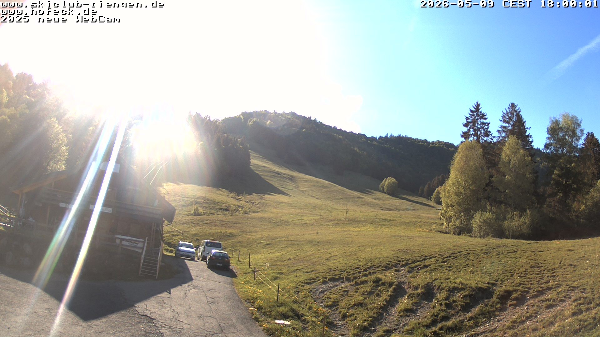 Archived image Webcam Skilifte Hofeck